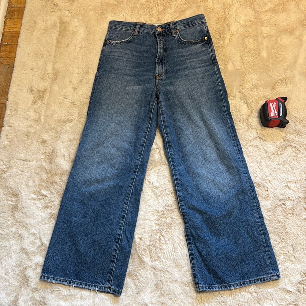 Zara Wide Leg Crop Jeans “The Pax Culotte”